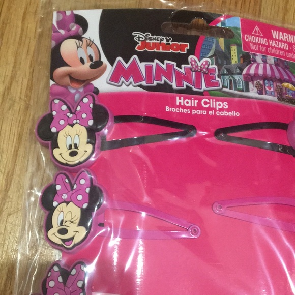 NWT Minnie mouse hair clips - Picture 2 of 8